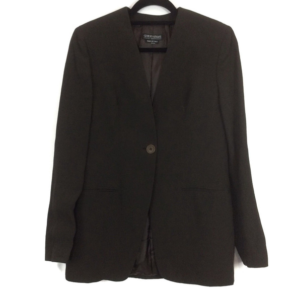 XSOLDXGIORGIO ARMANI BLACK LABEL 2 piece suit 38/6 - Picture 2 of 8